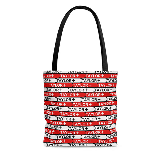 Taylor + One Tote Bag (Red Note)