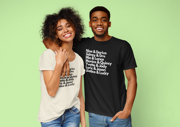 Black Movie Couples T-Shirt