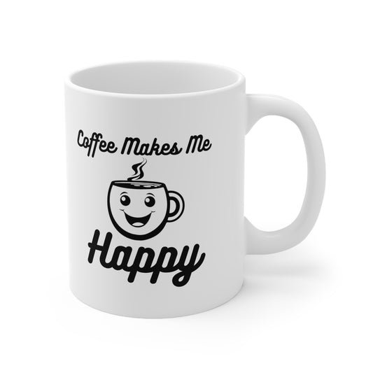 Coffee Makes me Happy Coffee Mug